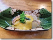 飯蛸の酢味噌和　１２００円（税別）
